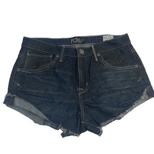 Fox Pin Up Jean Shorts - size 3/26